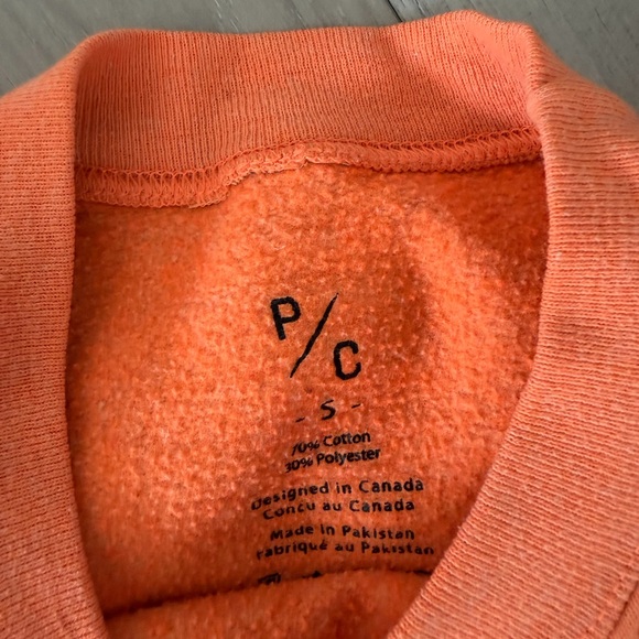 Orange Crew Neck Sweater - Picture 2 of 2